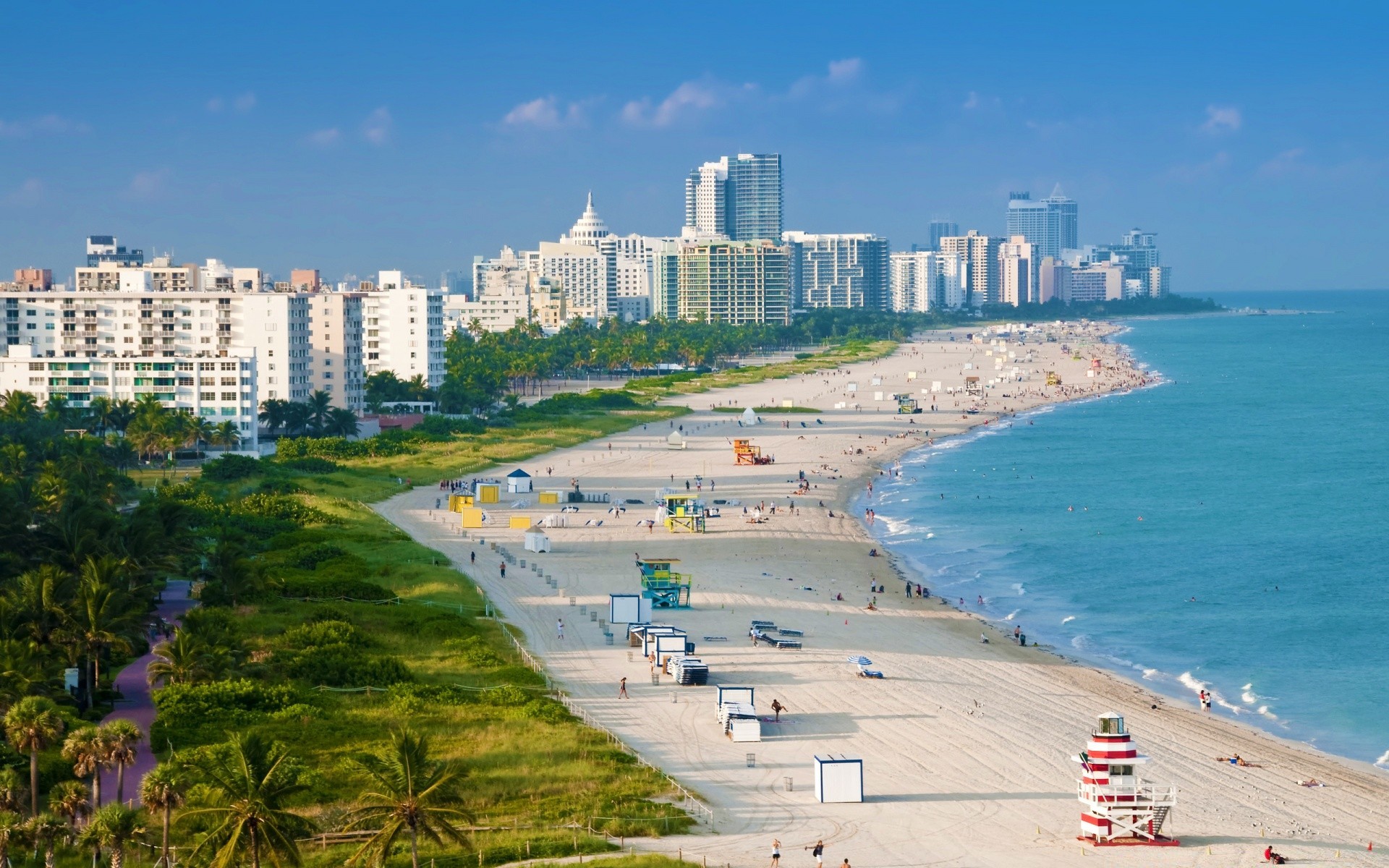 america travel water sea seashore city architecture beach sky cityscape harbor building skyline ocean tourism bay hotel outdoors vacation daylight