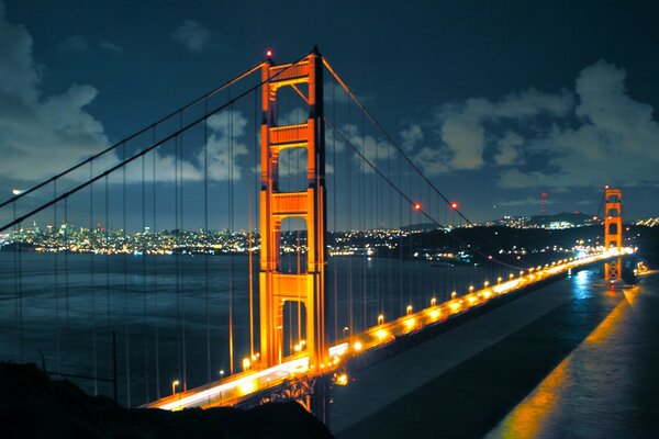 The most famous suspension bridge