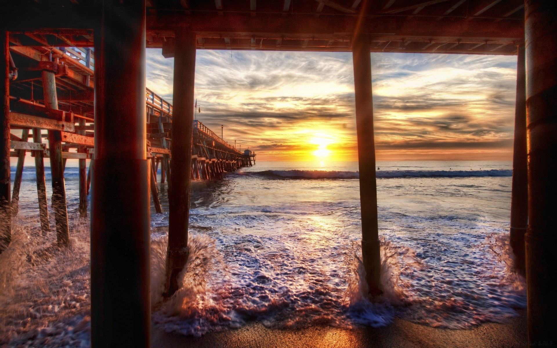 america tramonto acqua spiaggia mare alba oceano viaggi sole mare luce riflessione crepuscolo sera cielo molo paesaggio paesaggio lago all aperto