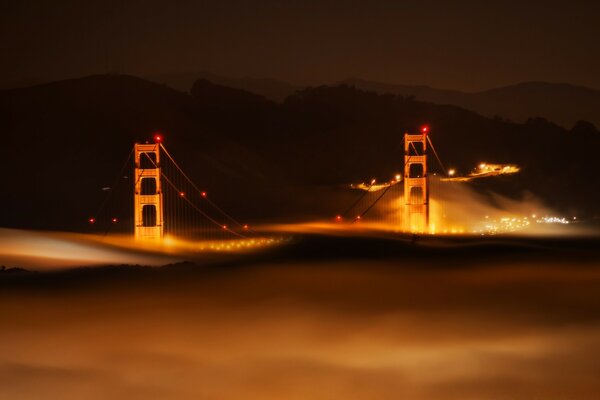 Foto del puente dorado de San Francisco