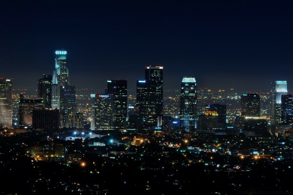 L America è una città di architettura Skyline