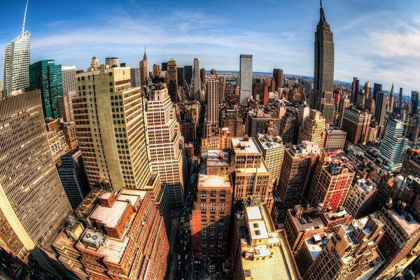 Journeys. City architecture and skyscrapers