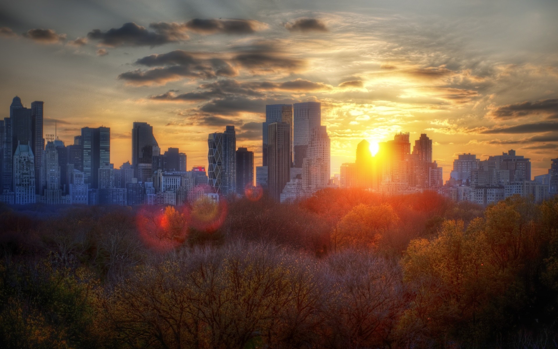 america tramonto sera alba skyline crepuscolo città grattacielo cielo viaggi città architettura luce silhouette casa centro paesaggio torre