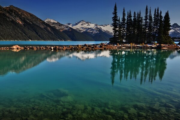 For the sake of lakes with clean water, I advise you to visit America