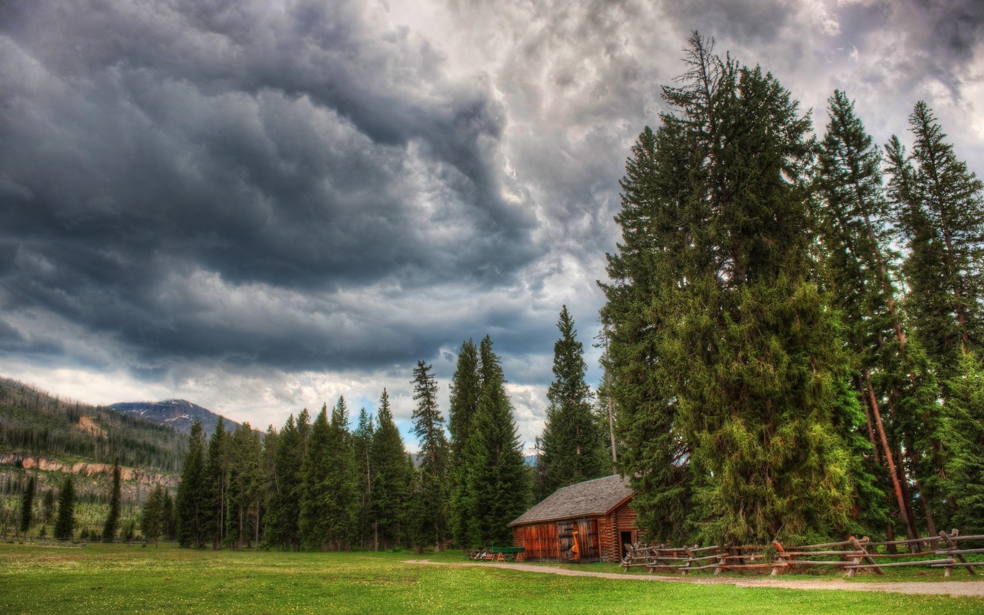 america tree wood nature landscape grass outdoors sky summer rural travel barn mountain cloud countryside scenic