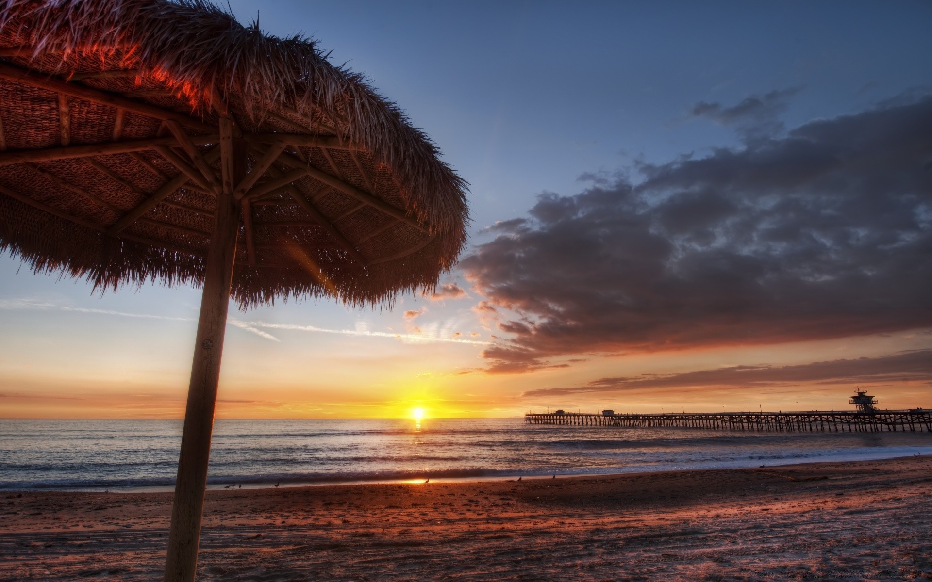 amerika sonnenuntergang strand wasser ozean meer sonne dämmerung sand meer dämmerung abend himmel landschaft reisen sommer tropisch insel natur