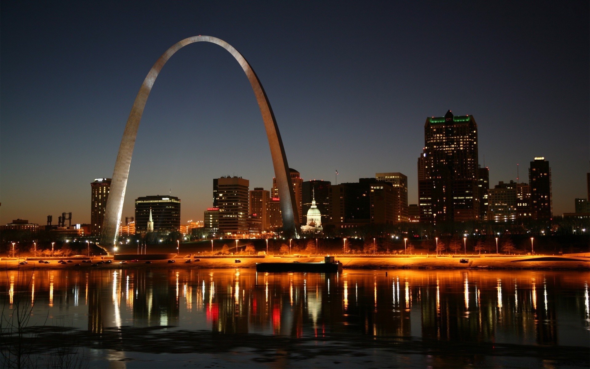 america city architecture cityscape dusk sky travel skyline evening sunset water downtown skyscraper bridge building river outdoors urban reflection business