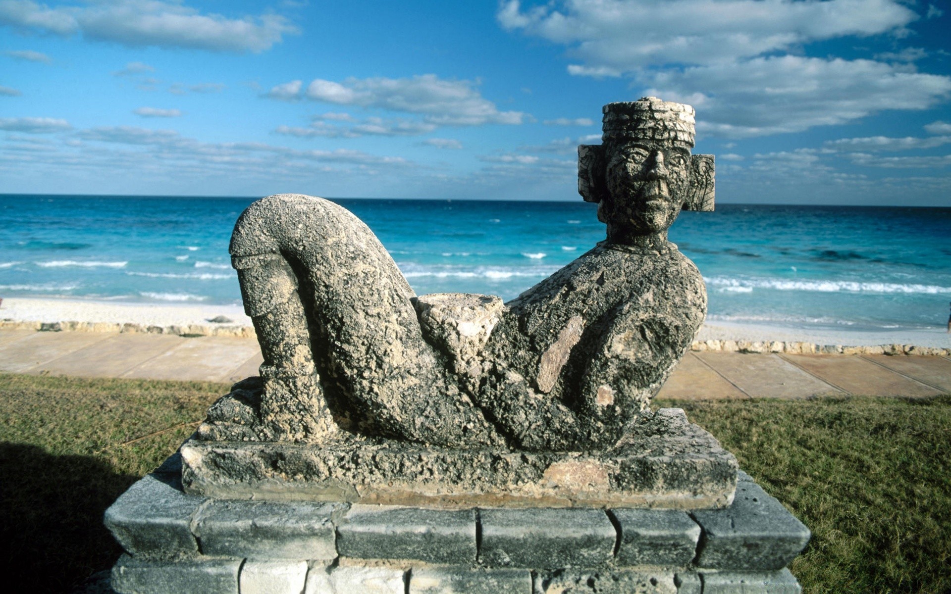 amerika reisen himmel meer meer wasser strand stein ozean insel tourismus sommer rock urlaub landschaft im freien