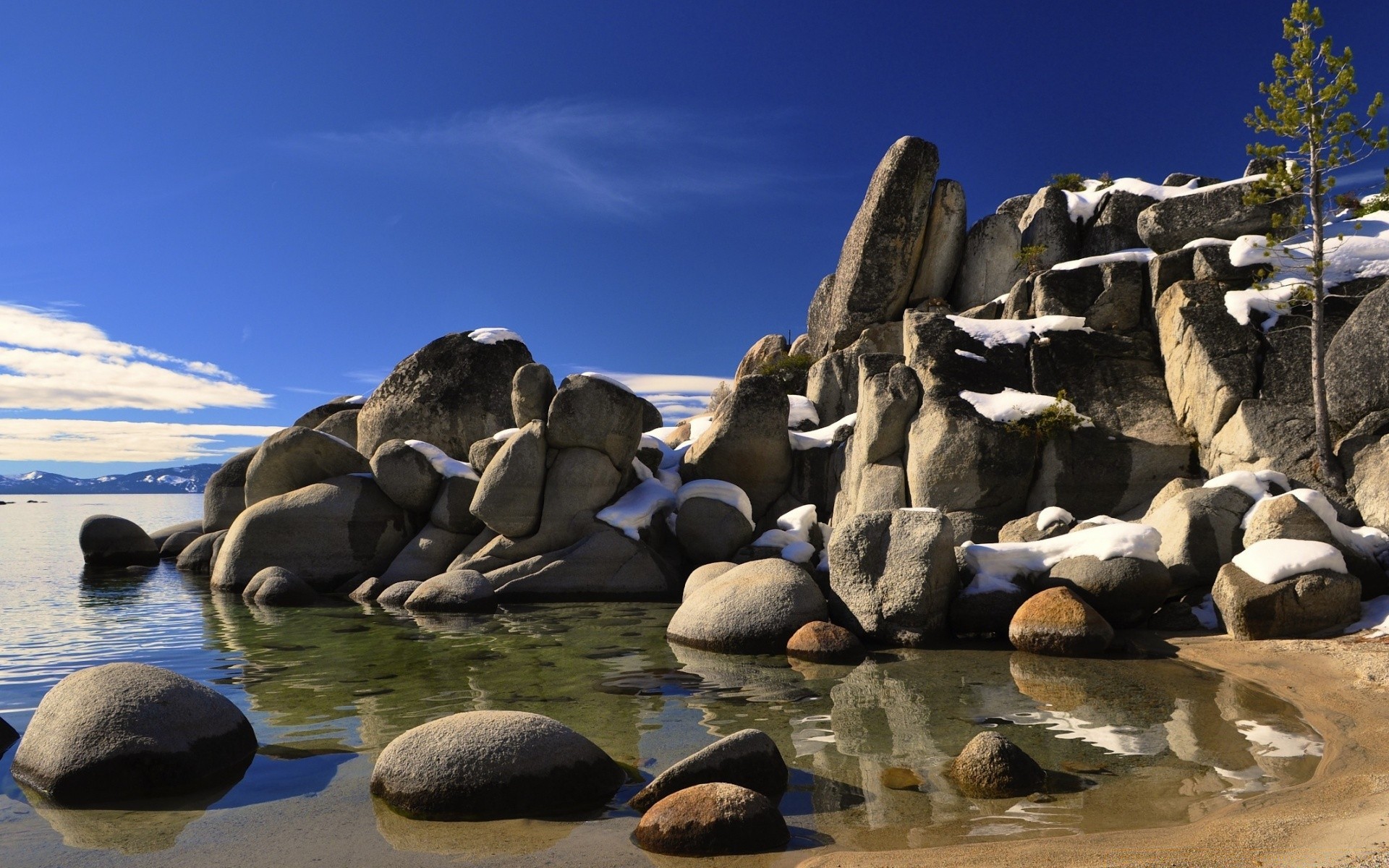 america water rock nature seashore sea ocean travel beach sky outdoors landscape boulder stone