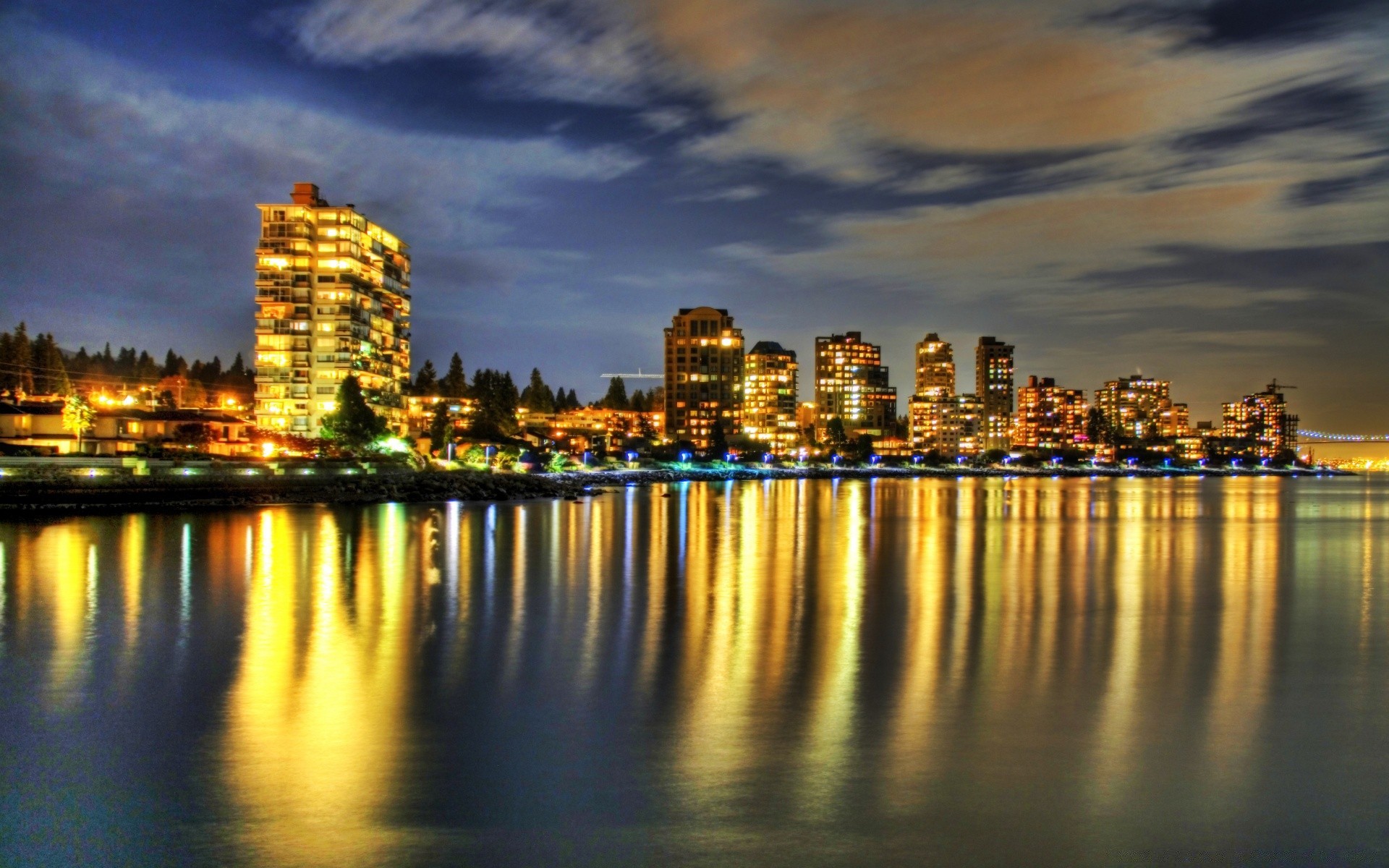 américa ciudad agua arquitectura puesta de sol crepúsculo ciudad reflexión skyline viajes noche centro de la ciudad cielo río casa paseo marítimo rascacielos puente urbano