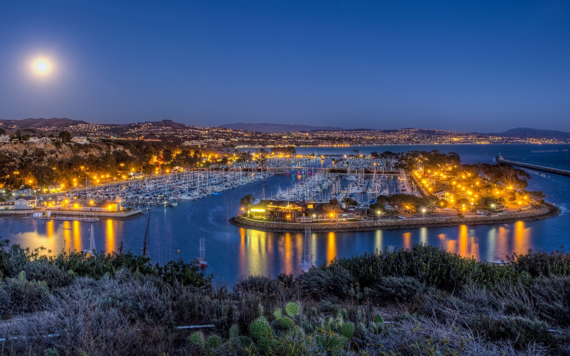 america water evening travel dusk sea city architecture illuminated sunset sky seashore building bay reflection sight cityscape harbor outdoors town