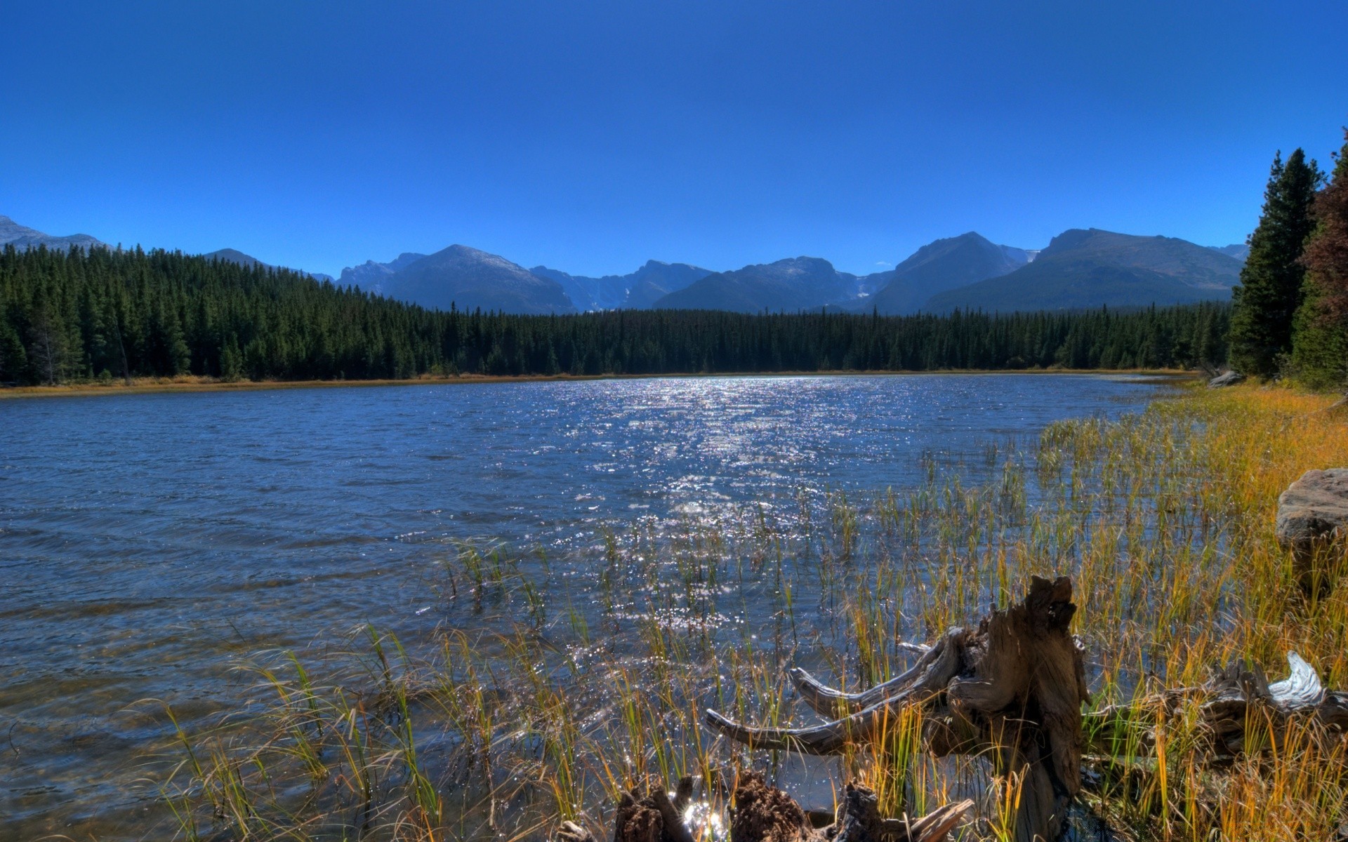 america lake water reflection outdoors river wood tree nature landscape daylight travel scenic sky mountain lakeside fall placid recreation