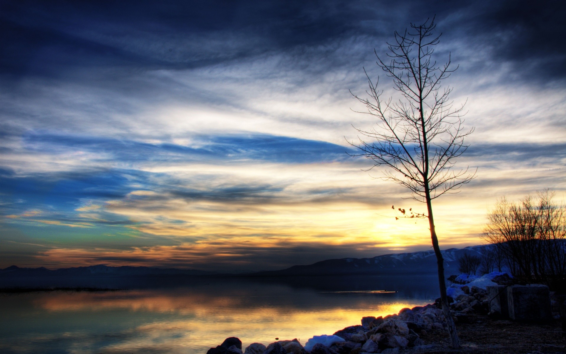 america tramonto alba acqua cielo crepuscolo sera natura paesaggio sole all aperto