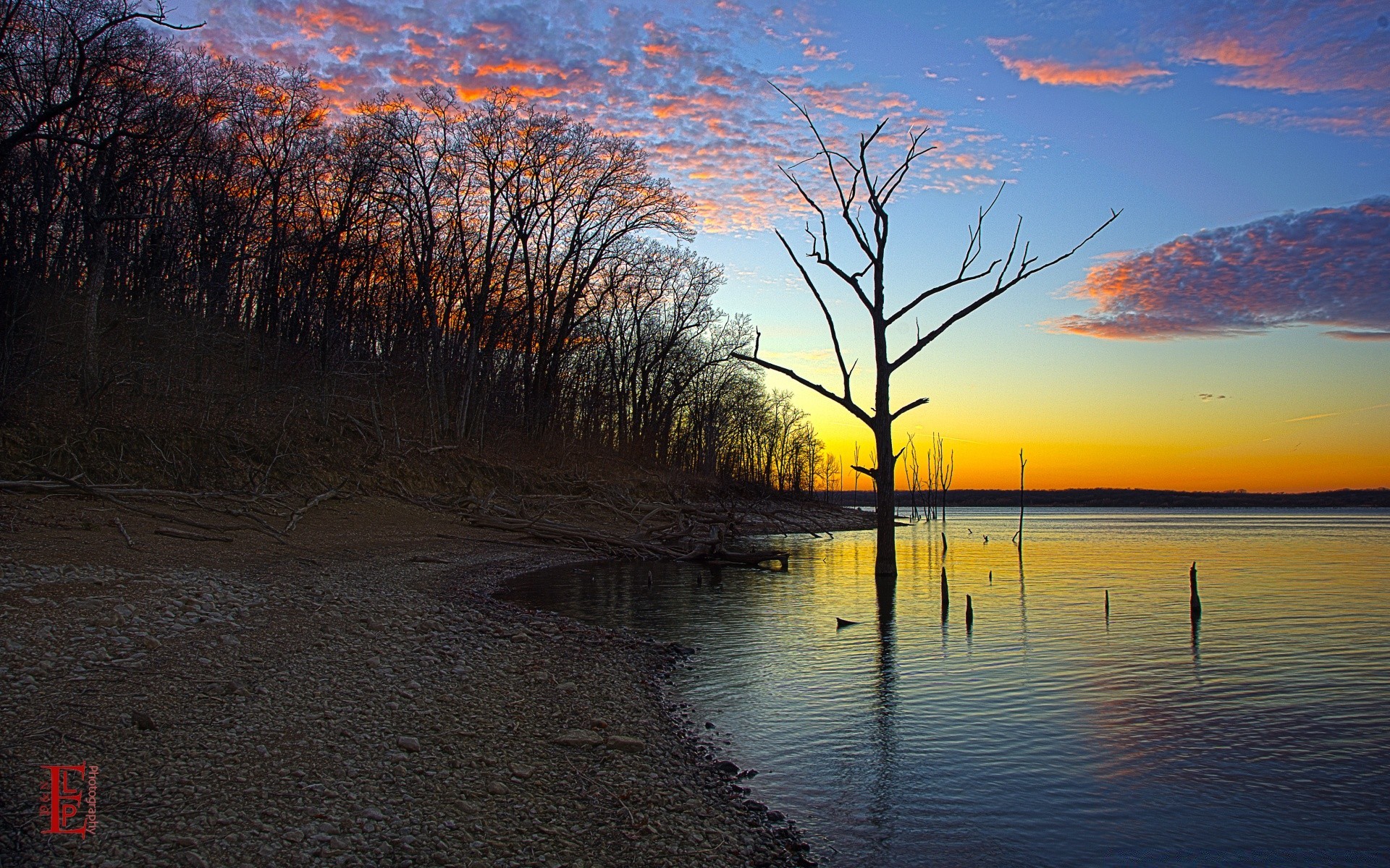 amérique coucher de soleil aube eau paysage crépuscule soir nature ciel arbre réflexion en plein air soleil beau temps