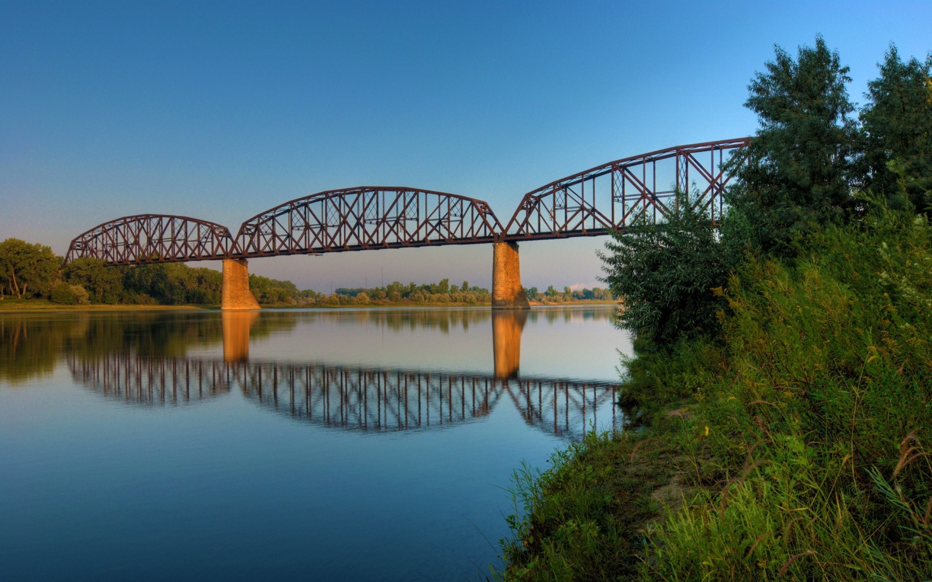 amerika brücke wasser fluss himmel reisen im freien reflexion landschaft see holz architektur natur holz