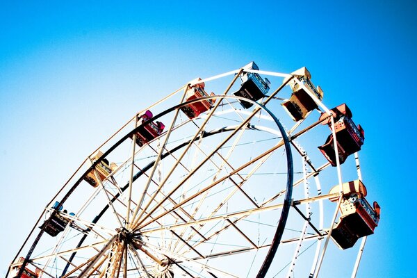 Cool entertainment in an American park