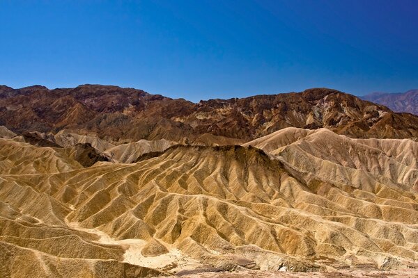 Paisaje del desierto en América viaje