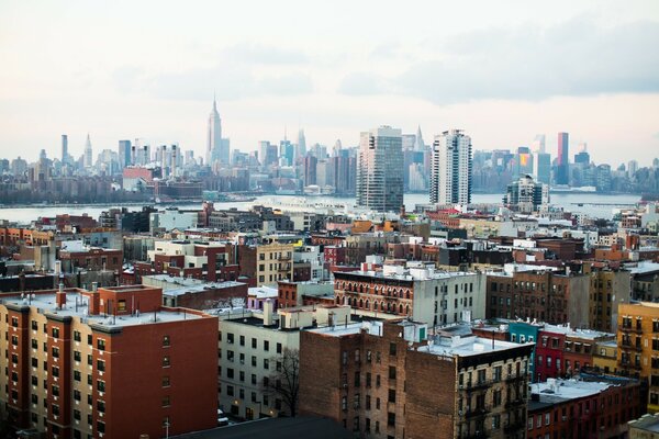 Vista de la hermosa ciudad