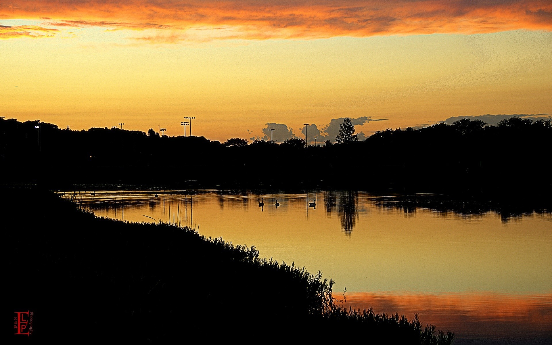 amérique coucher de soleil aube eau lac réflexion nature soleil crépuscule soir ciel paysage rivière arbre en plein air