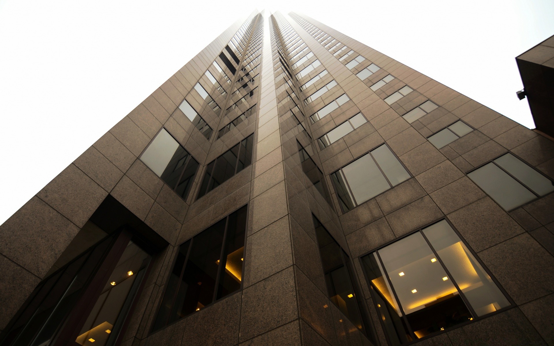 amerika stadt architektur glas haus geschäft modern büro urban wolkenkratzer reflexion fenster innenstadt hoch modern perspektive stadt futuristisch himmel