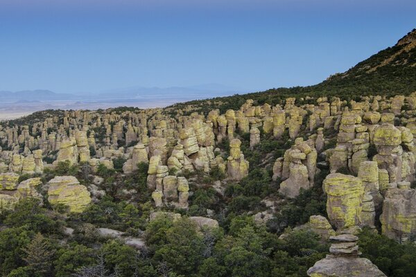 Chiricahua National Monument heart of Rocks