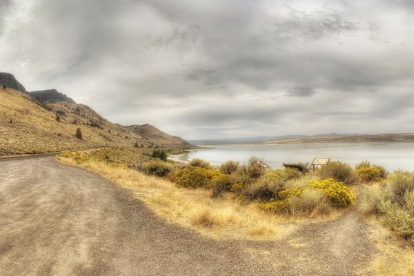 Paisaje americano para viajar