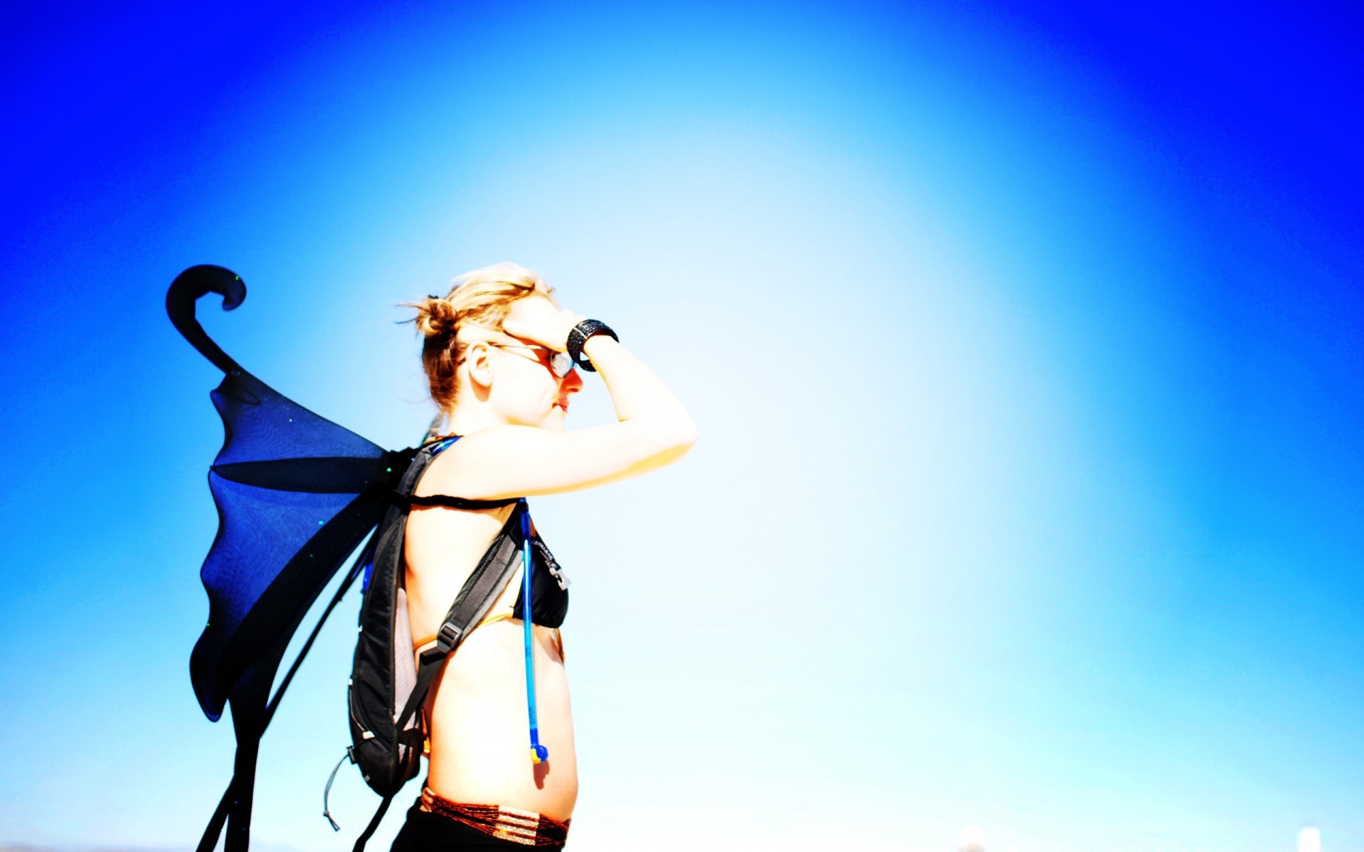 américa céu mulher menina verão natureza liberdade sol solteiro