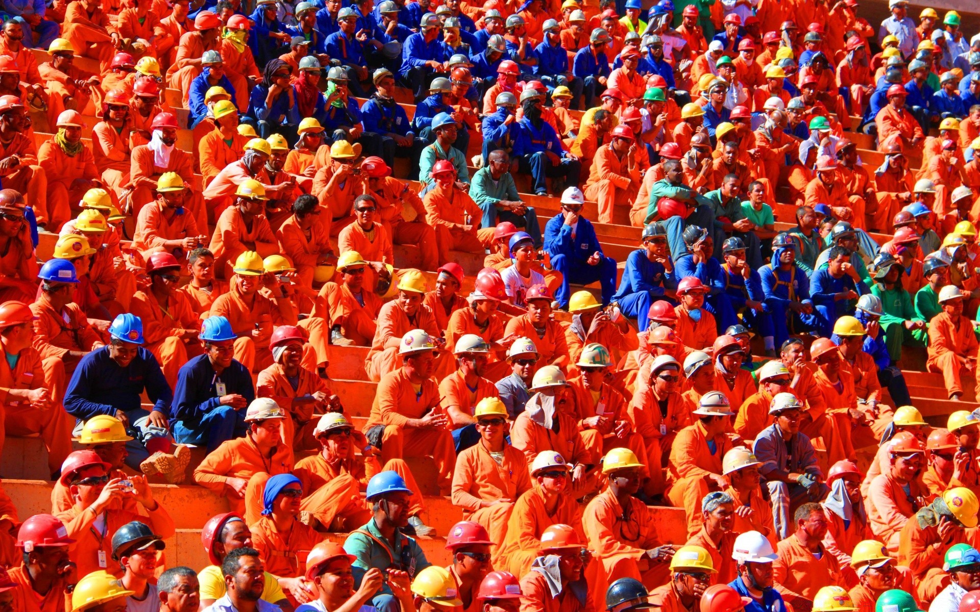 america crowd many festival religion group audience sport man stadium competition ceremony