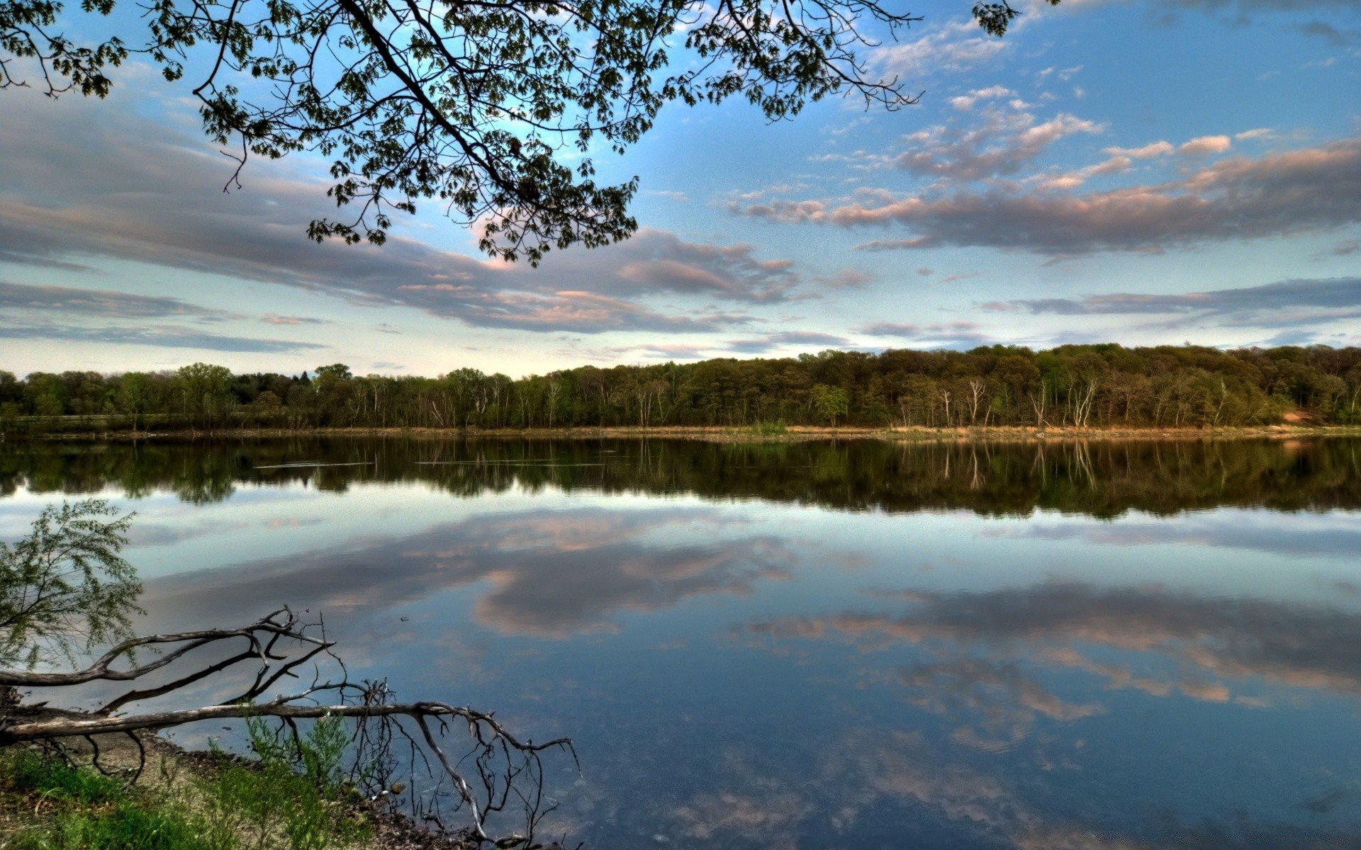 america water reflection lake landscape nature tree sky river outdoors travel dawn pool wood