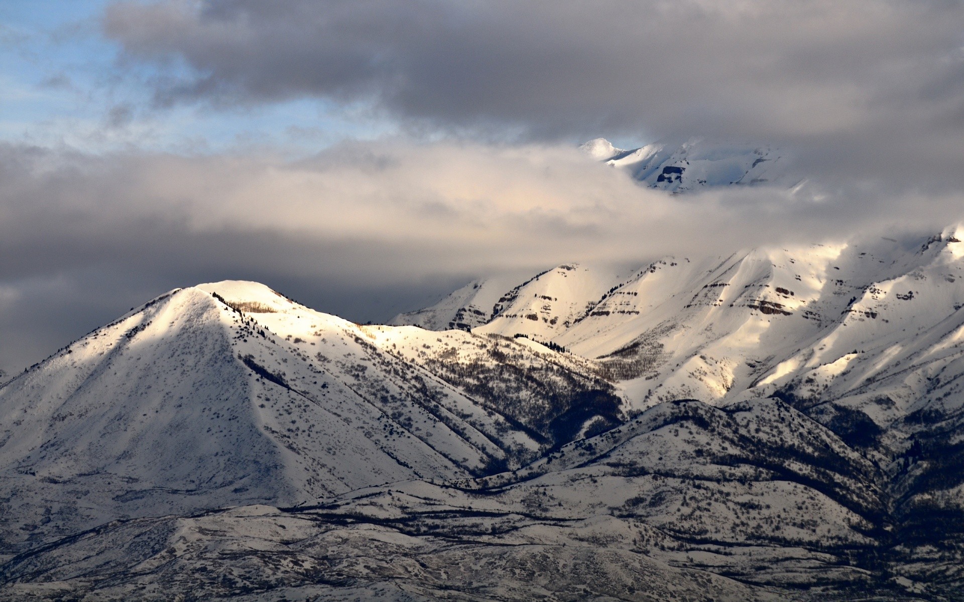 amérique neige montagnes glace voyage paysage hiver ciel à l extérieur froid