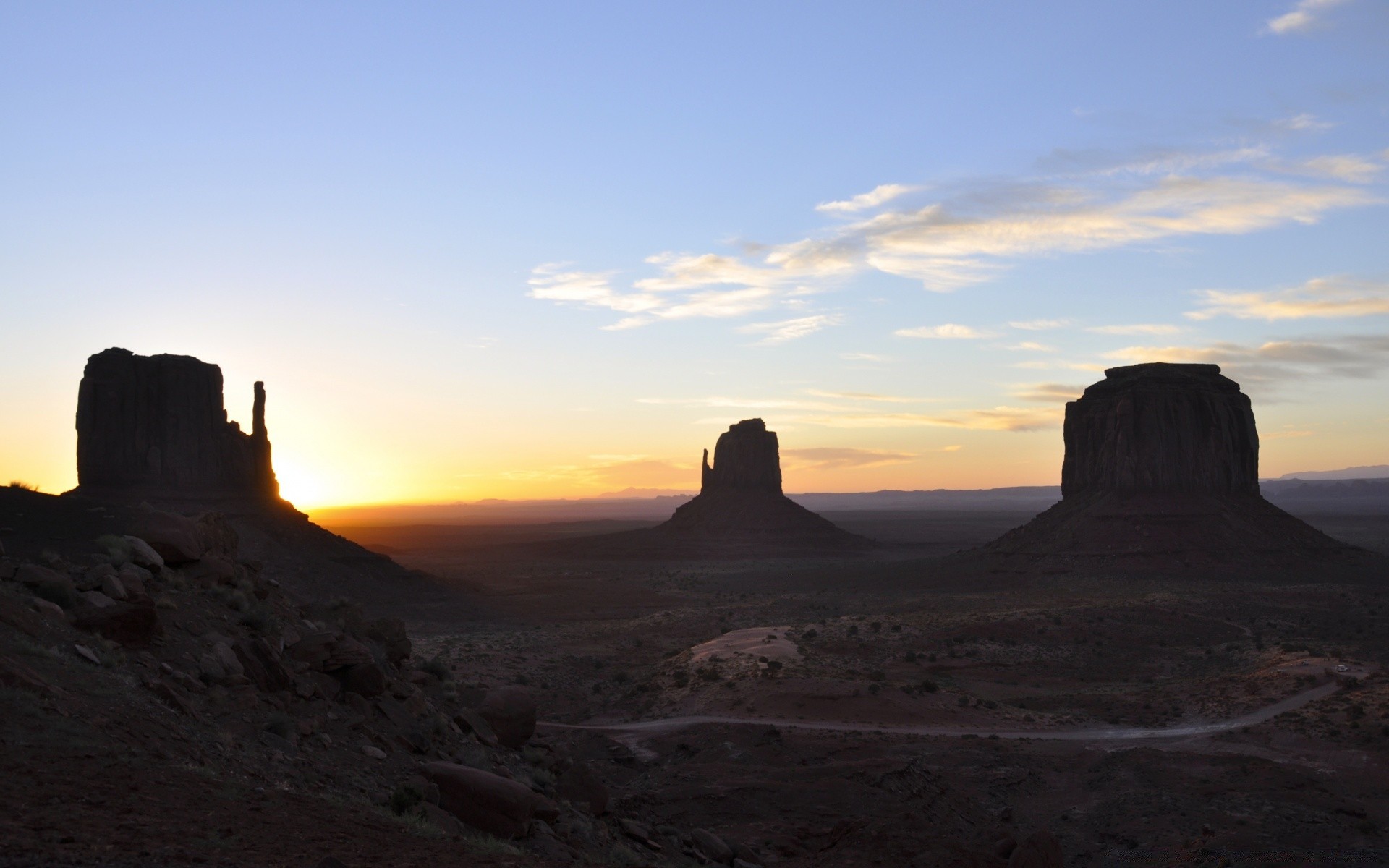 america sunset travel landscape outdoors dawn dusk sky desert rock daylight evening mountain remote geology