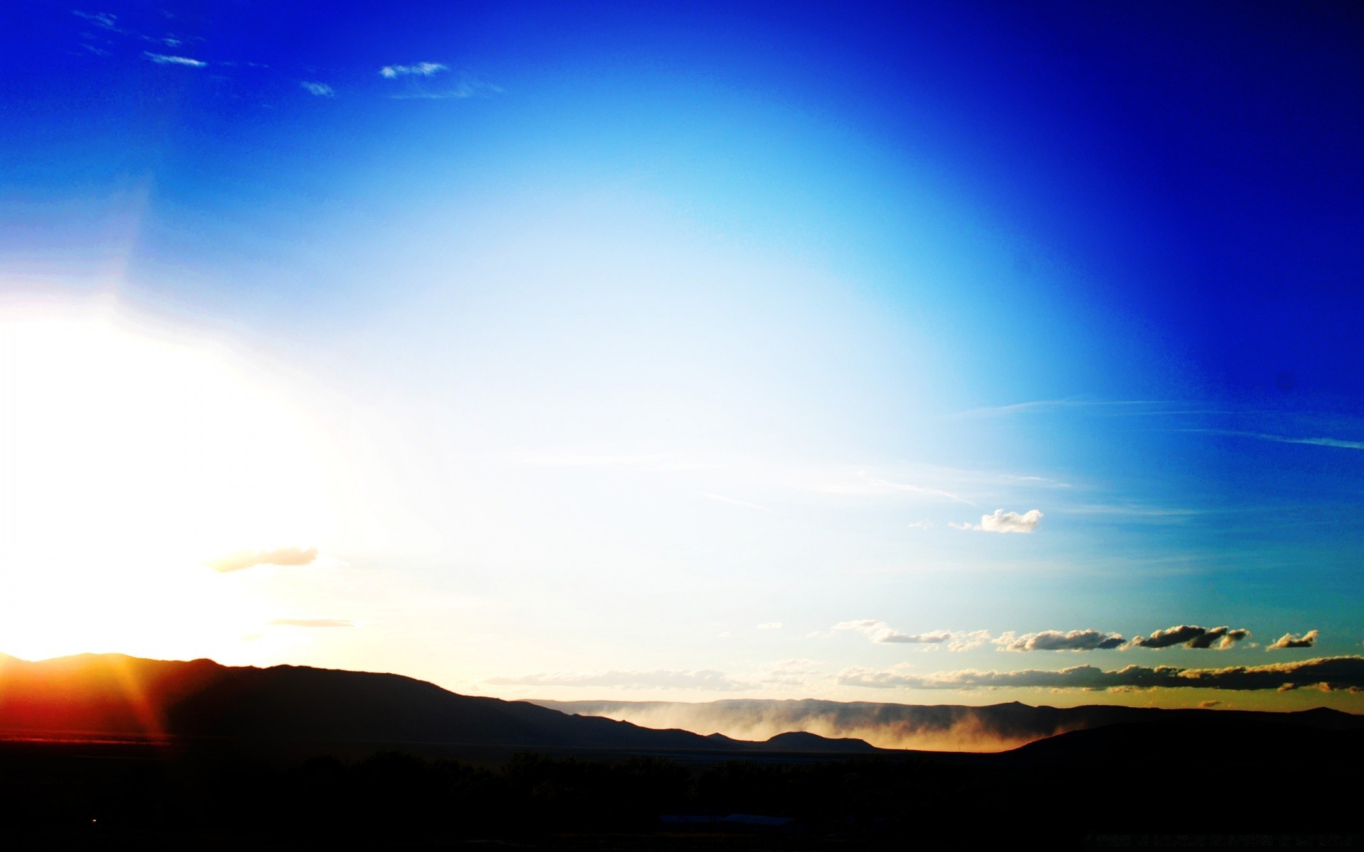 amérique coucher de soleil ciel soleil paysage soir aube crépuscule lune lumière nature à l extérieur montagnes voyage beau temps