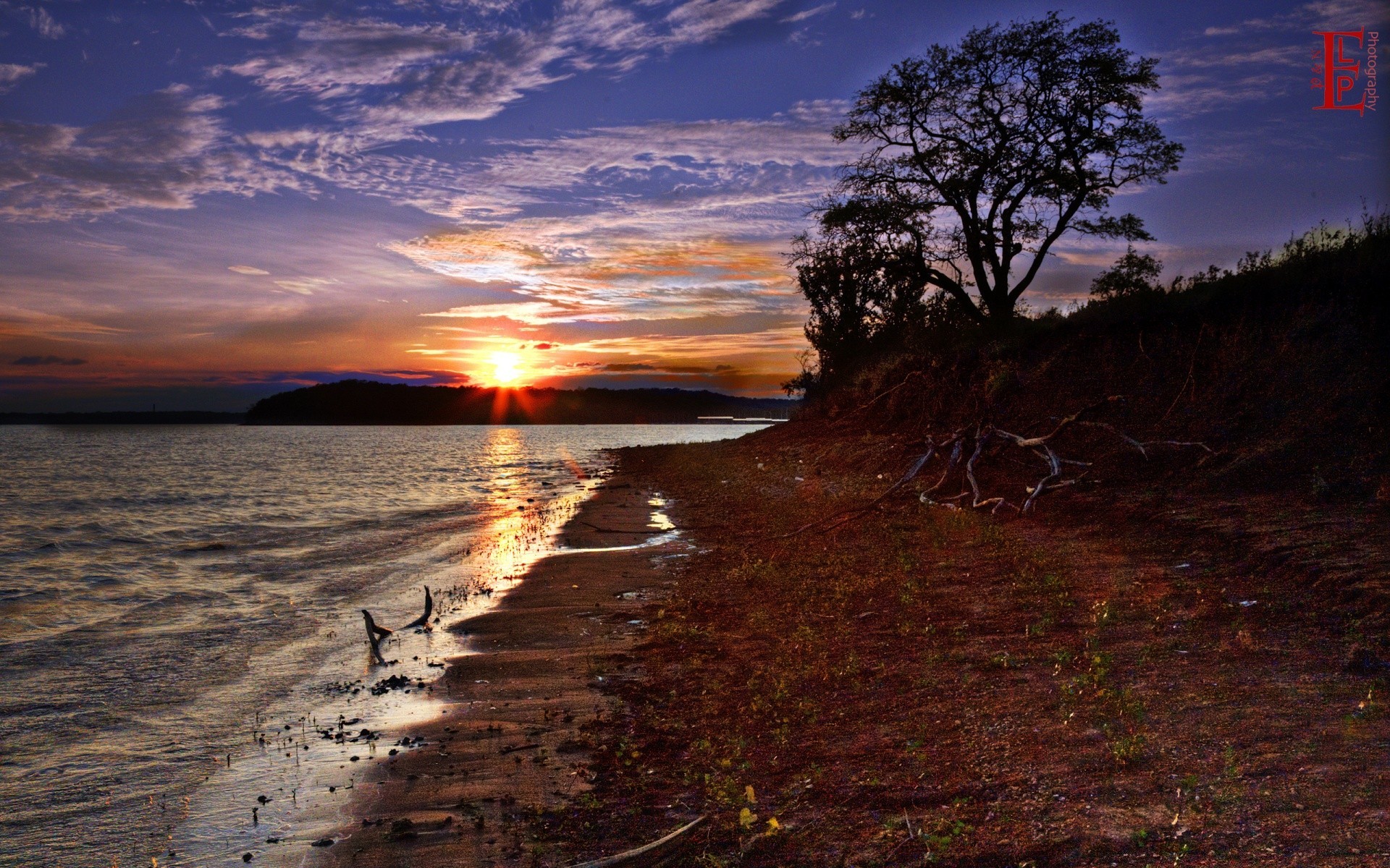 amérique coucher de soleil eau soir paysage aube crépuscule ciel plage nature voyage mer mer océan soleil en plein air