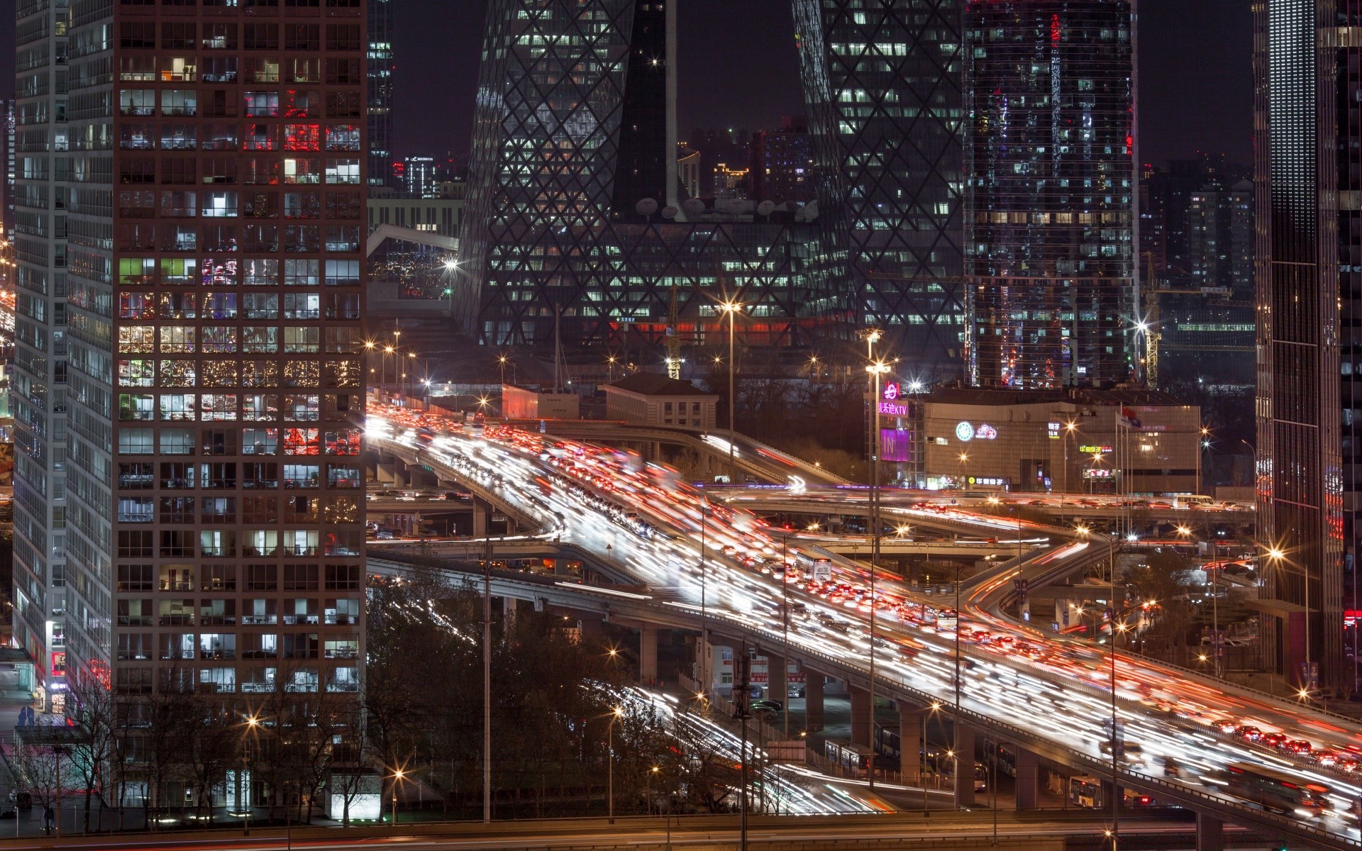 ásia cidade estrada tráfego urbano sistema de transporte carro casa centro da cidade rua arranha-céu ponte tráfego rodovia ônibus noite luz viagens arquitetura borrão crepúsculo