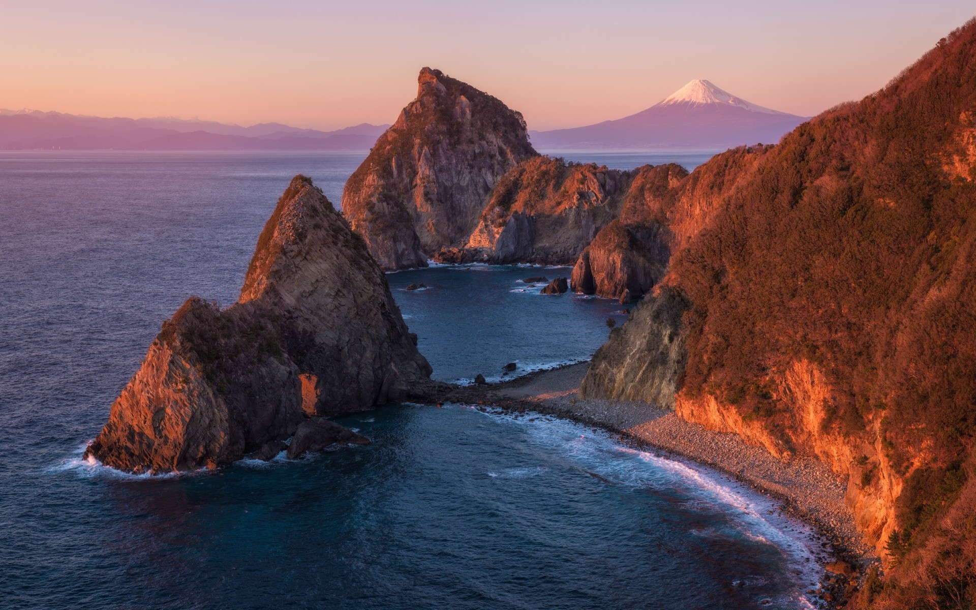 asie eau mer coucher de soleil soir océan rock voyage mer paysage crépuscule scénique aube paysage à l extérieur plage ciel