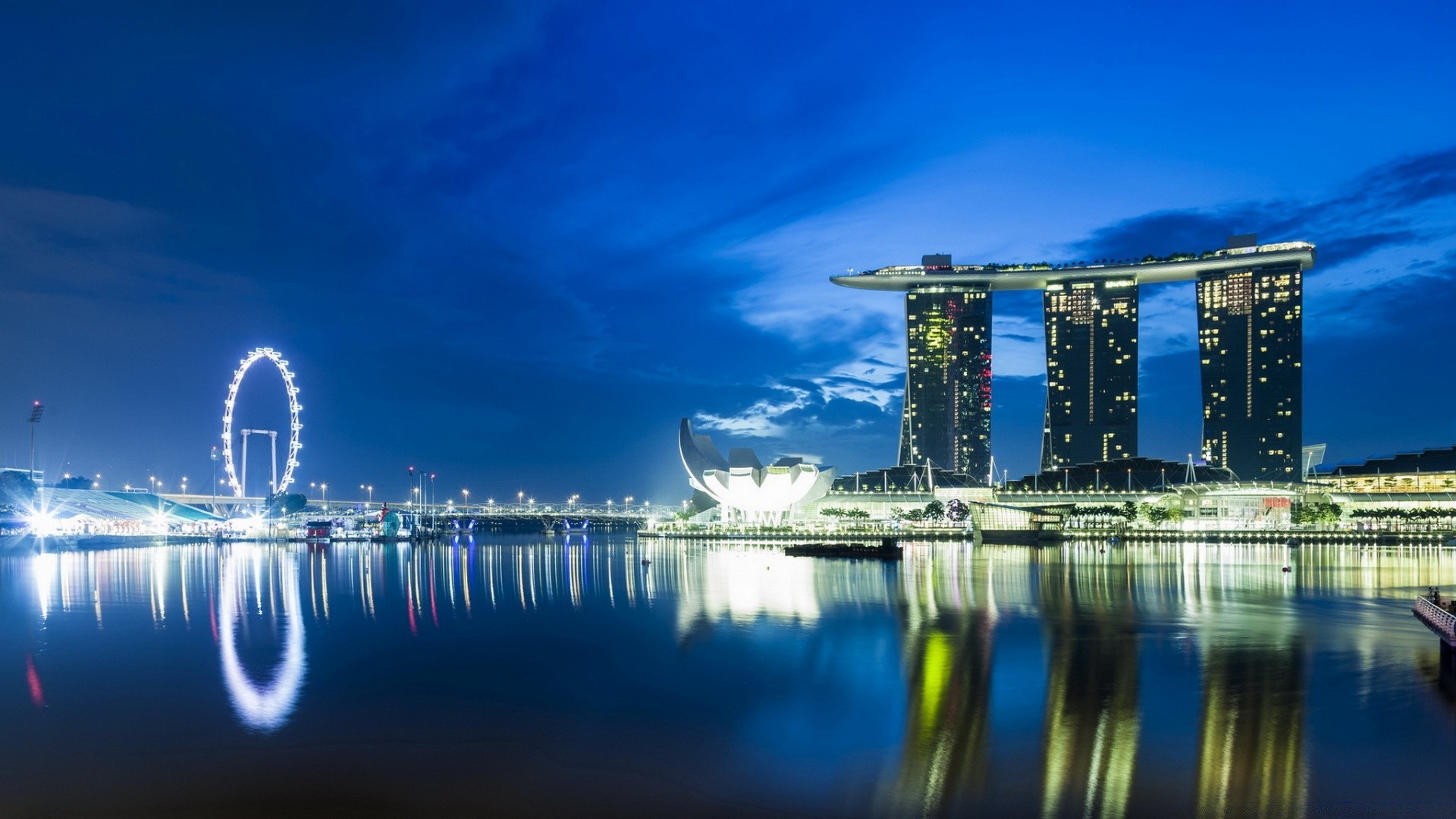 asia acqua cielo viaggi architettura città crepuscolo sera fiume tramonto illuminato riflessione città casa mare all aperto ponte baia