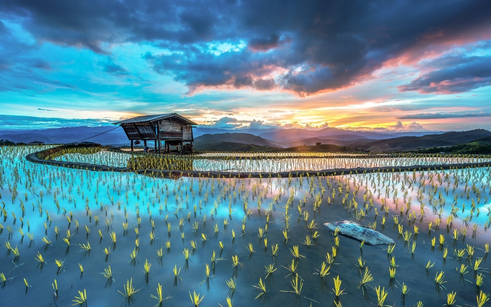 asia agua al aire libre cielo viajes paisaje naturaleza lago verano