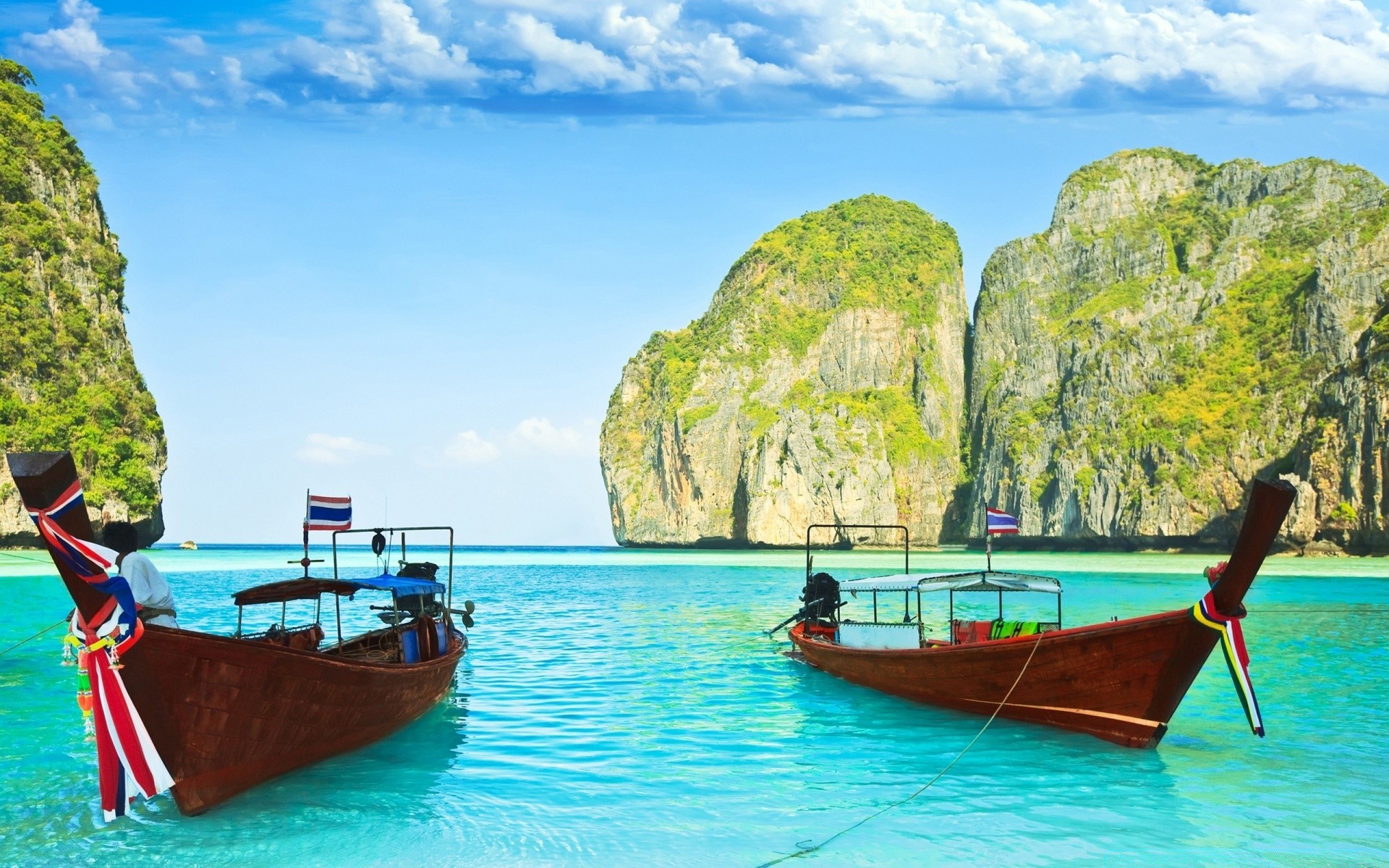 ásia barco água viagens tropical lagoa ilha idílio férias verão exótico turquesa férias oceano mar coral praia baía mar férias paraíso