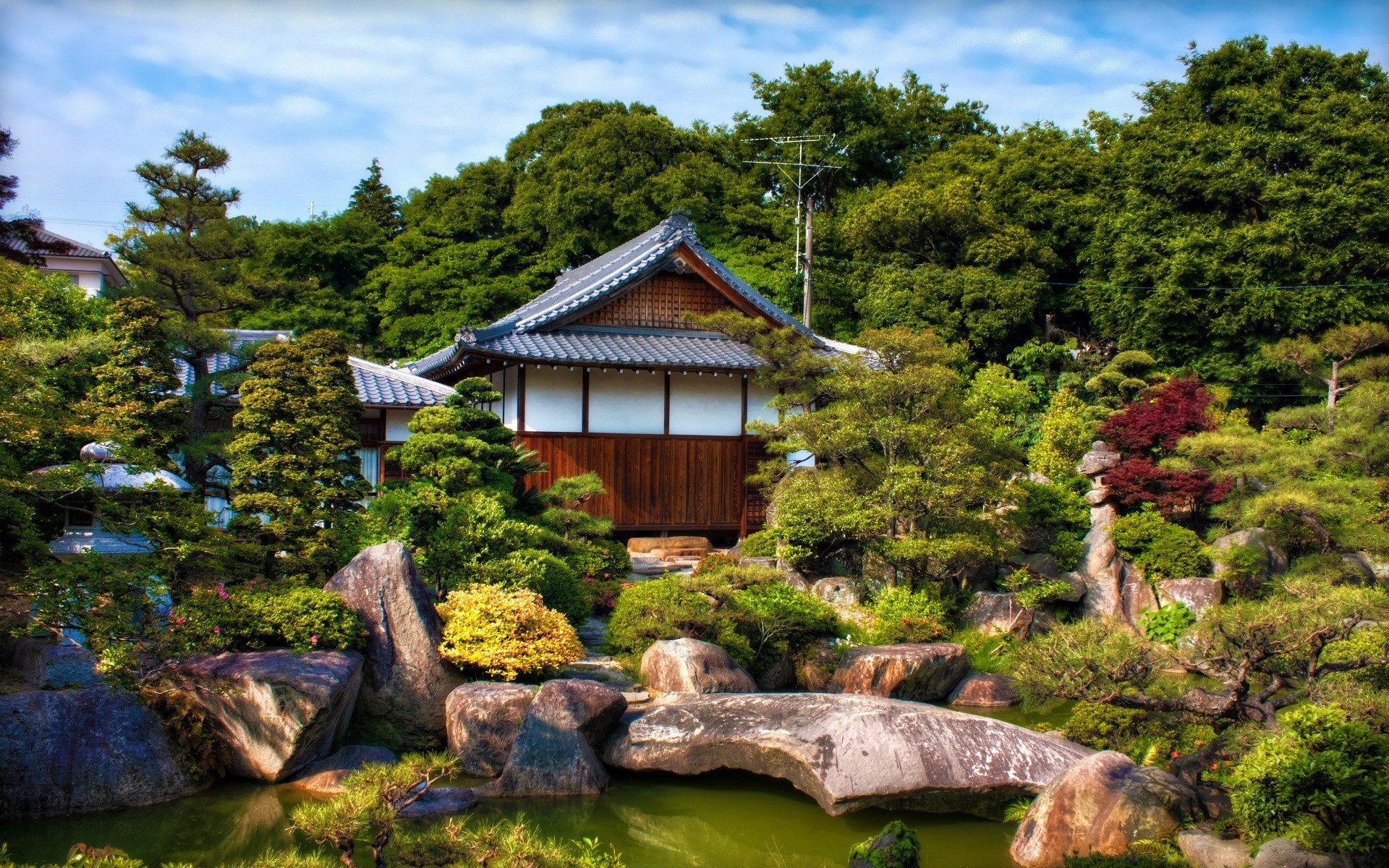 asia albero casa legno giardino all aperto natura architettura viaggi casa paesaggio estate casa tradizionale