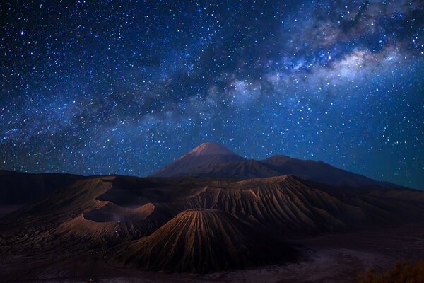 Bromo - Full sky landspaces