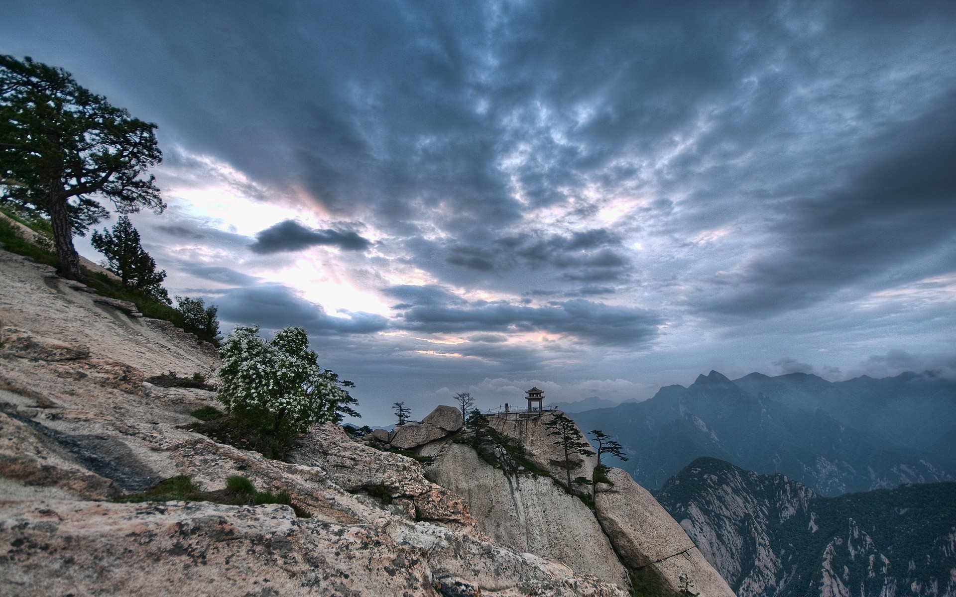 asie ciel nature montagnes voyage à l extérieur paysage rock été nuage scénique