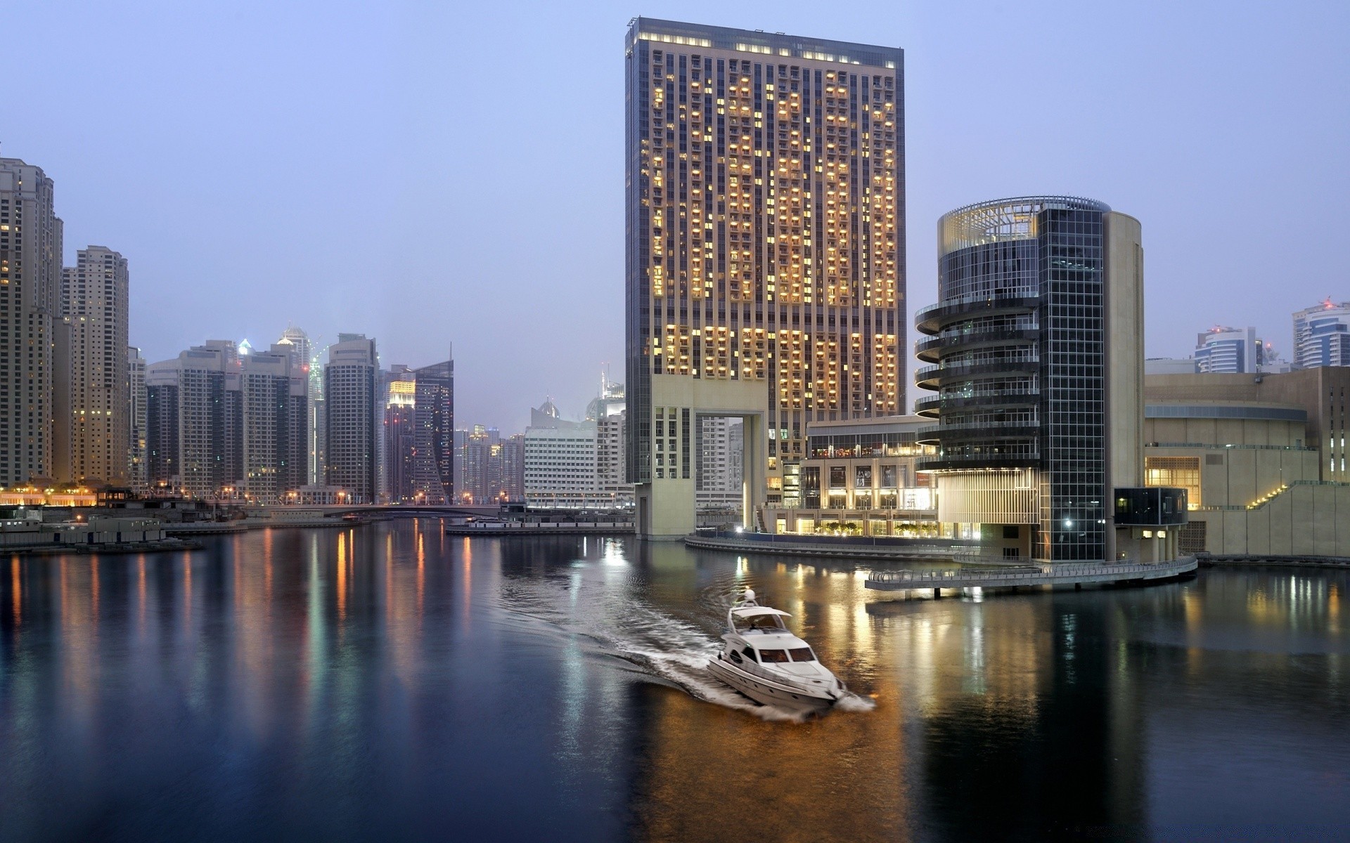 asien stadt architektur wolkenkratzer skyline büro stadt haus fluss stadtzentrum uferpromenade reflexion dämmerung himmel wirtschaft modern reisen wasser finanzen urban