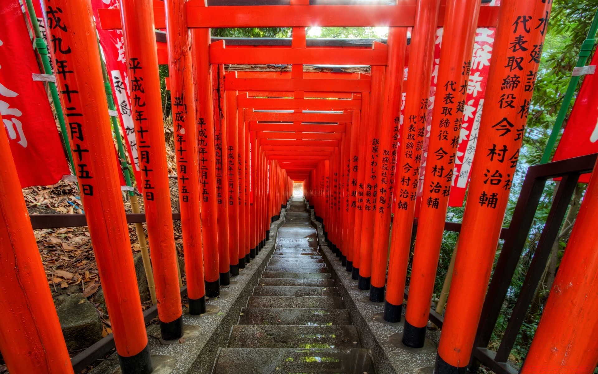 asia shinto all aperto legno industria tempio lanterna bambù