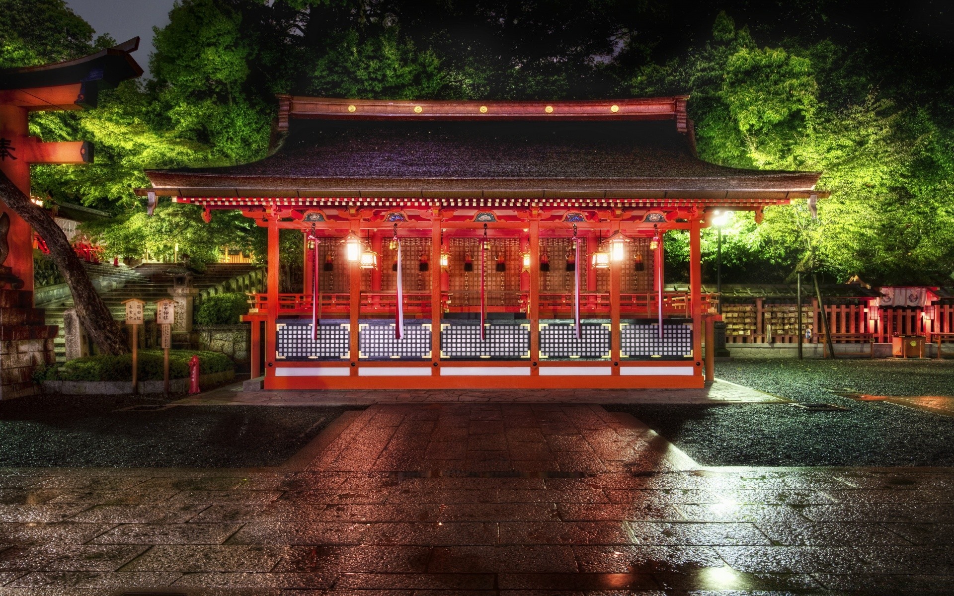 asie bois jardin shinto parc en bois voyage extérieur tente architecture bois maison eau lanterne traditionnel zen temple