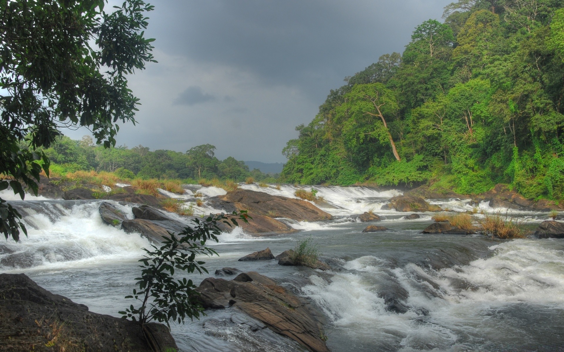 asia water nature travel river landscape waterfall stream rock wood tropical outdoors tree summer sky flow environment beautiful scenic cascade