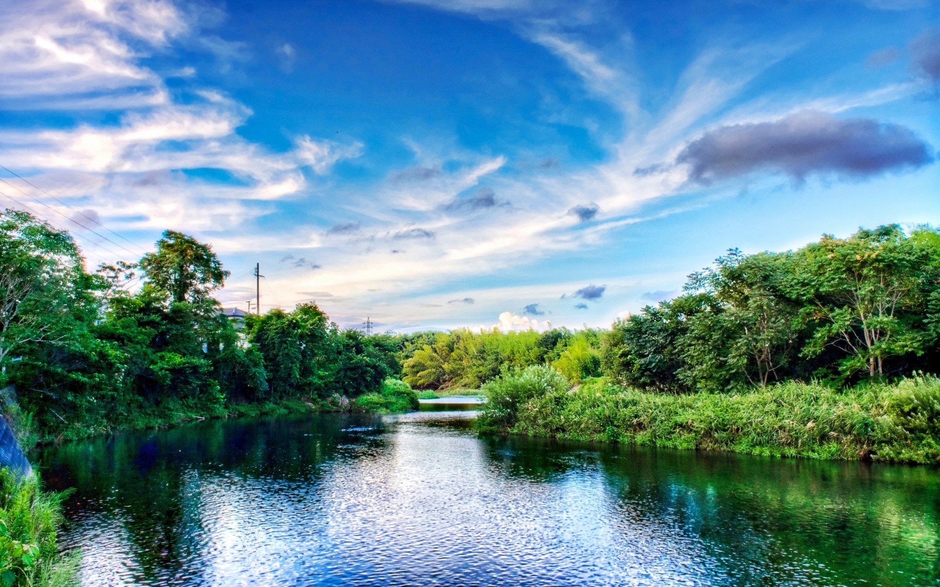 asien natur wasser himmel fluss sommer baum tropisch landschaft reflexion see reisen holz wolke im freien schön gutes wetter landschaftlich sonne gelassenheit