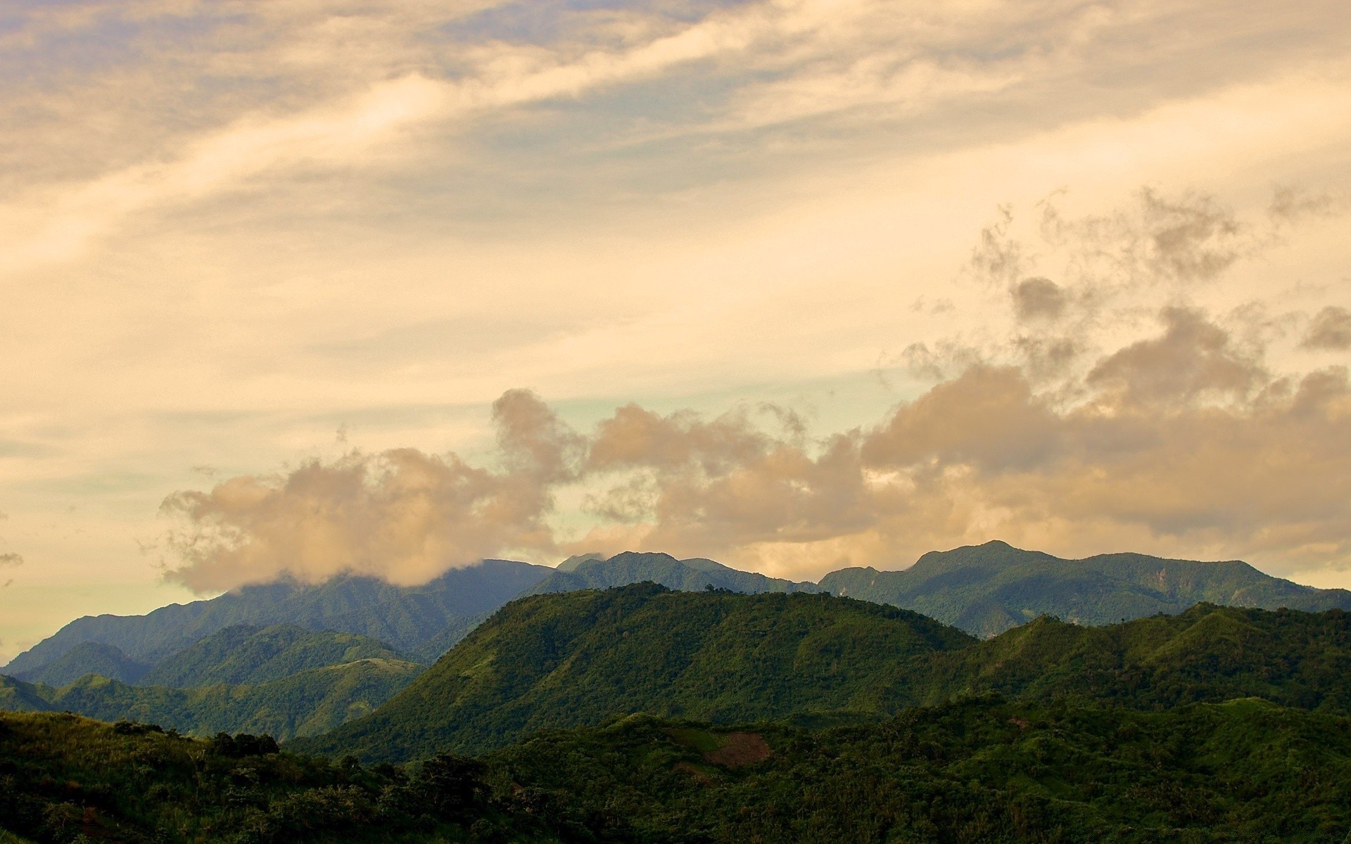 asia mountain fog landscape sunset sky travel dawn outdoors nature snow mist cloud hill