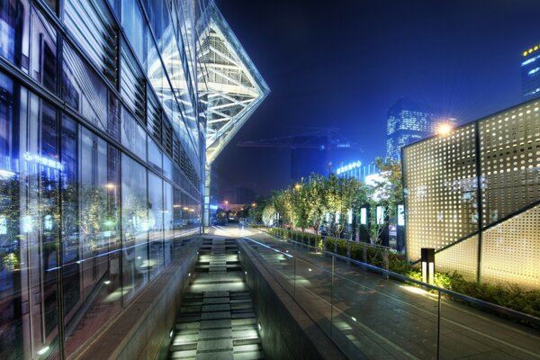 Asia. Casa di città moderna