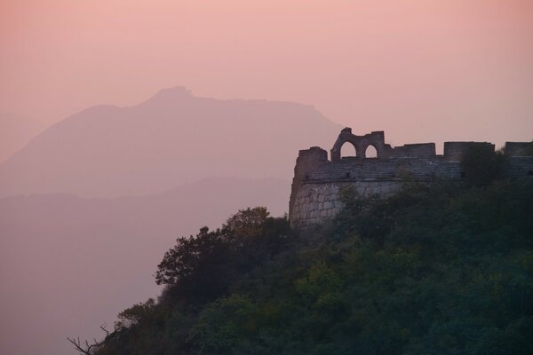 The Great Wall in the evening light