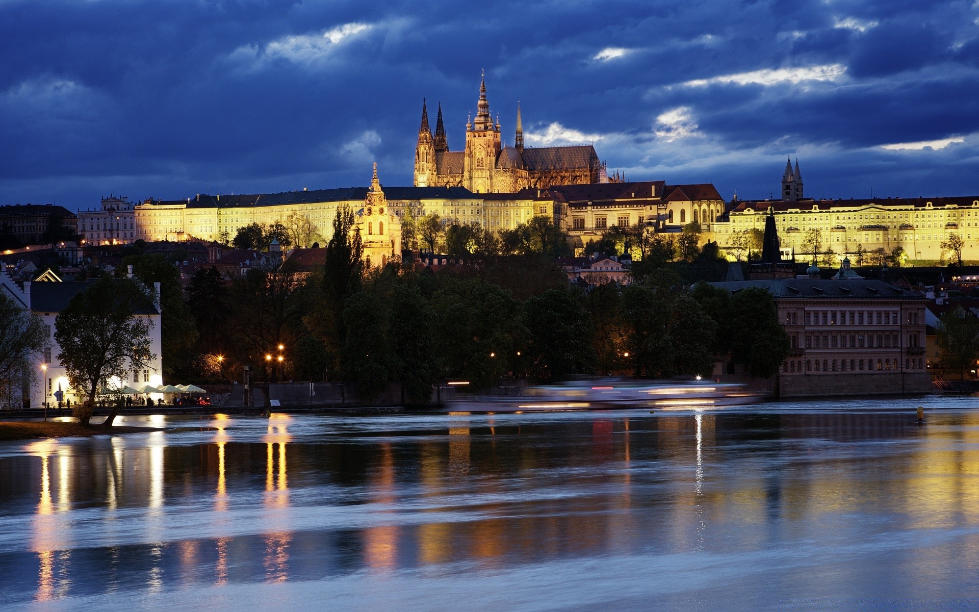 europe river travel architecture water city dusk bridge reflection building church evening sunset outdoors cathedral illuminated sky castle cityscape urban